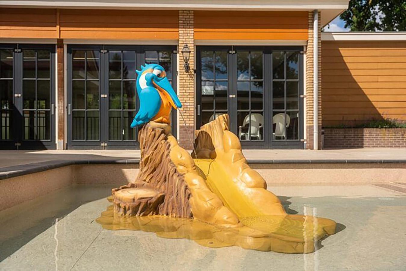 Appartement Ruim En Luxe Chalet Privetuin - Park 'De Ijsvogel' à Voorthuizen Extérieur photo